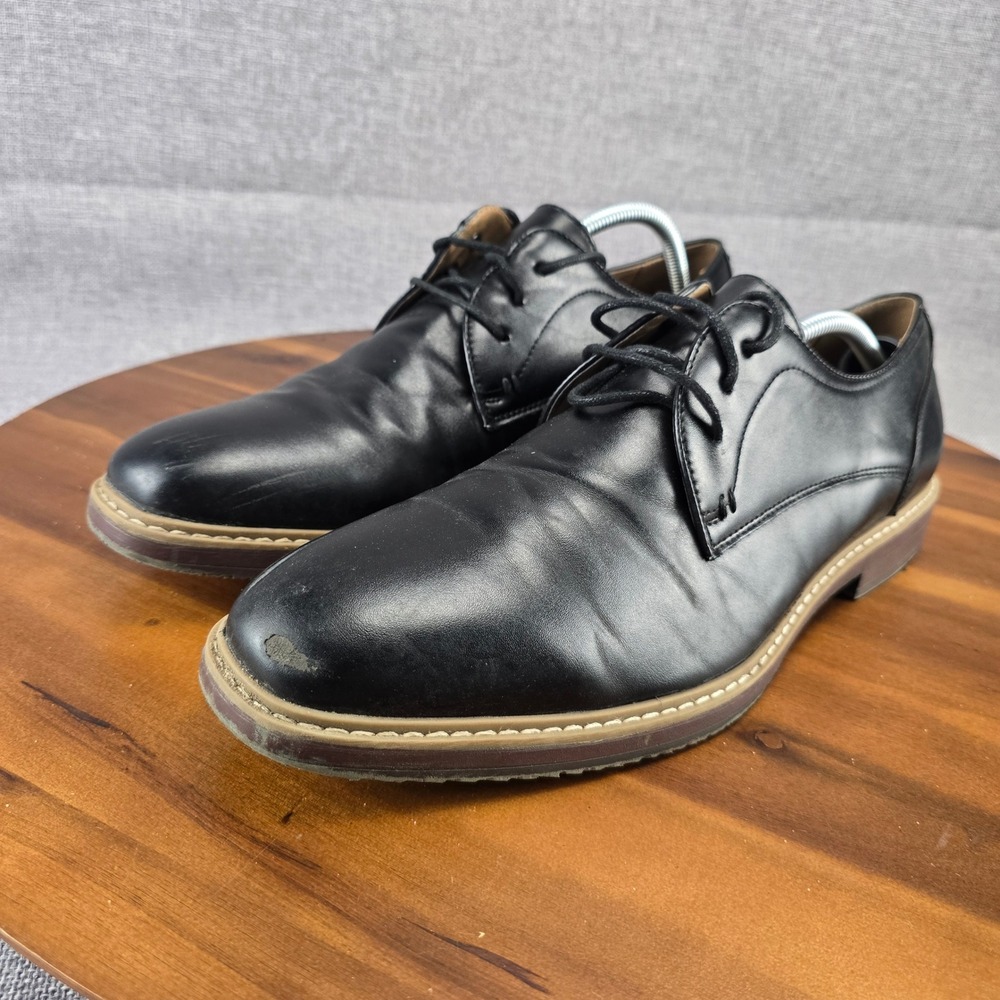Nunn Bush Mens Dress Shoes Black Leather‎ Oxfords Lace Up Comfort Size 11.5M - Picture 13 of 14
